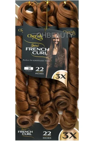 Amoda 3X PS Spiral French Curl